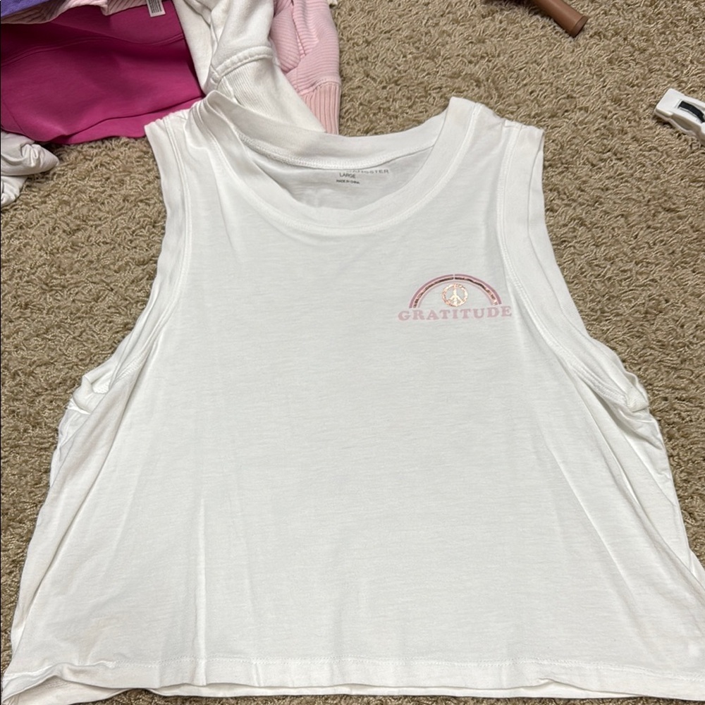 Spiritual gangster tank top- size large